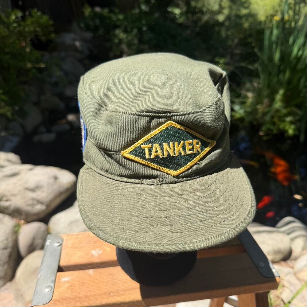 American-apparel Men's Khaki and Green Hat